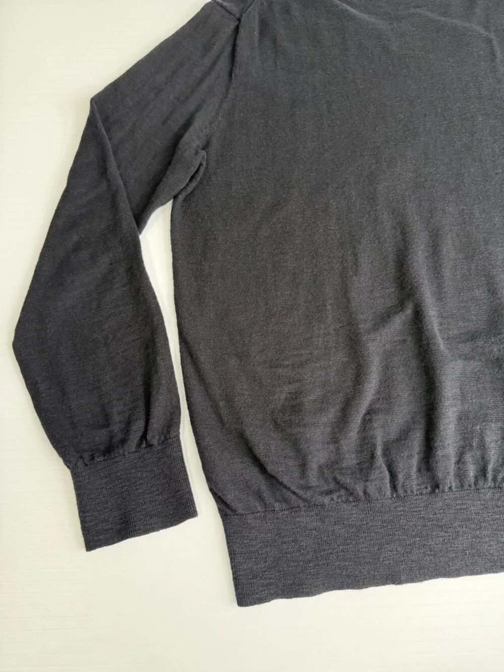 Banana Republic Sweater Men Extra Large Light Cotton V Neck Work Party Core Ex
